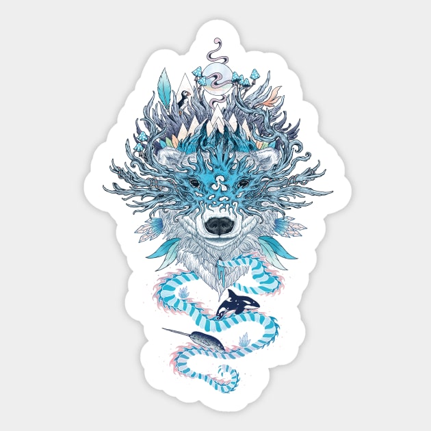 Ursa Sticker by MatMiller